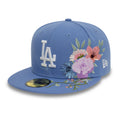 Los Angeles Dodger Floral 59Fifty MLB Vintage Snapback Baseball Cap Adjustable Streetwear Hat