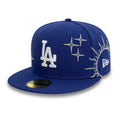 Los Angeles Dodgers Zodiac 59Fifty Fitted MLB Vintage Snapback Baseball Cap Adjustable Streetwear Hat