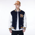 New Era Floral Varsity Jacket New York Yankees MLB Vintage Snapback Baseball Cap Adjustable Streetwear Hat