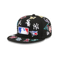 All Over Patch 59Fifty Fitted MLB Vintage Snapback Baseball Cap Adjustable Streetwear Hat