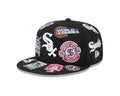Chicago White Sox All Over Patch 59Fifty MLB Vintage Snapback Baseball Cap Adjustable Streetwear Hat