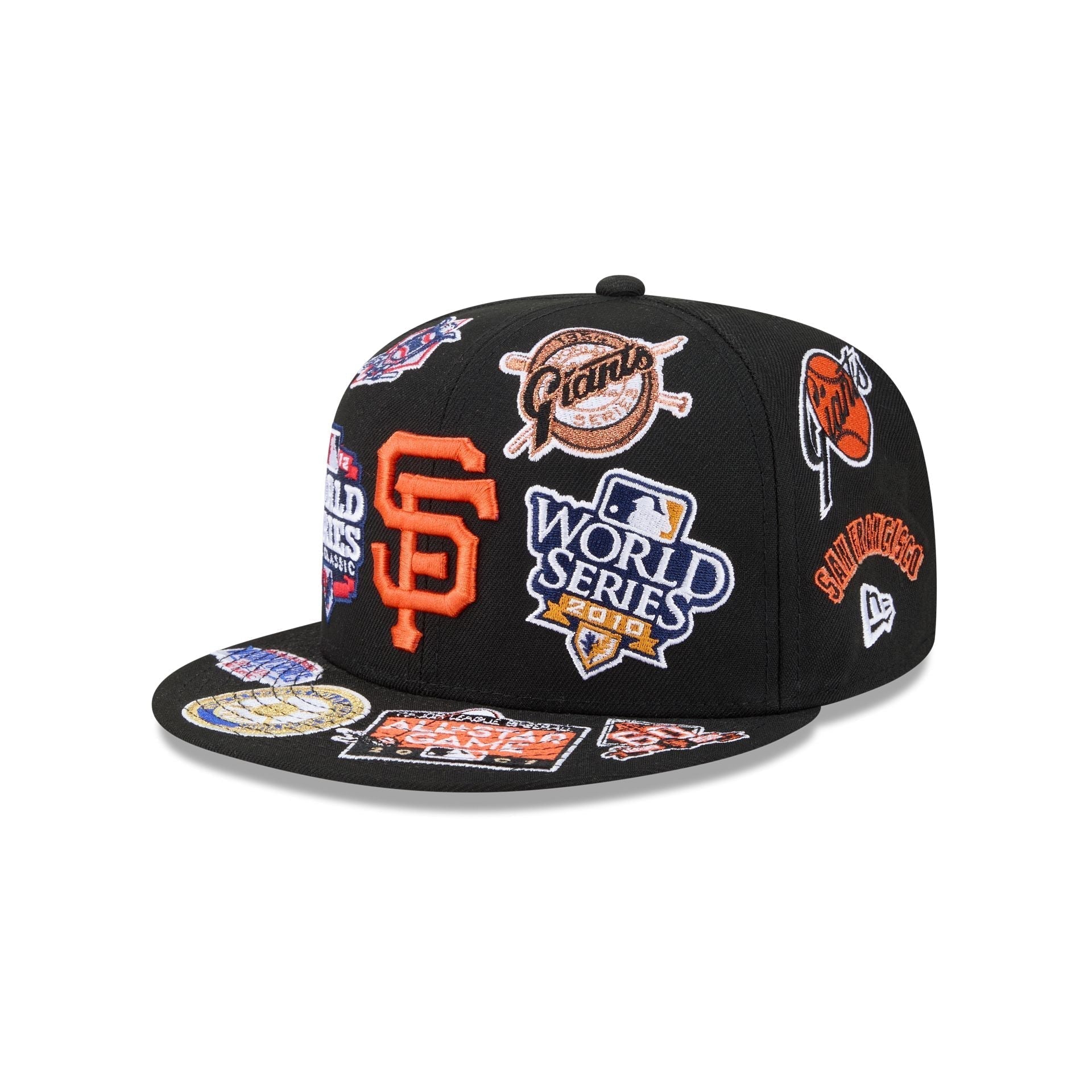 San Francisco Giants All Over Patch 59Fifty Fitted MLB Vintage Snapback Baseball Cap Adjustable Streetwear Hat