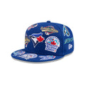 Toronto Blue Jays All Over Patch 59Fifty MLB Vintage Snapback Baseball Cap Adjustable Streetwear Hat