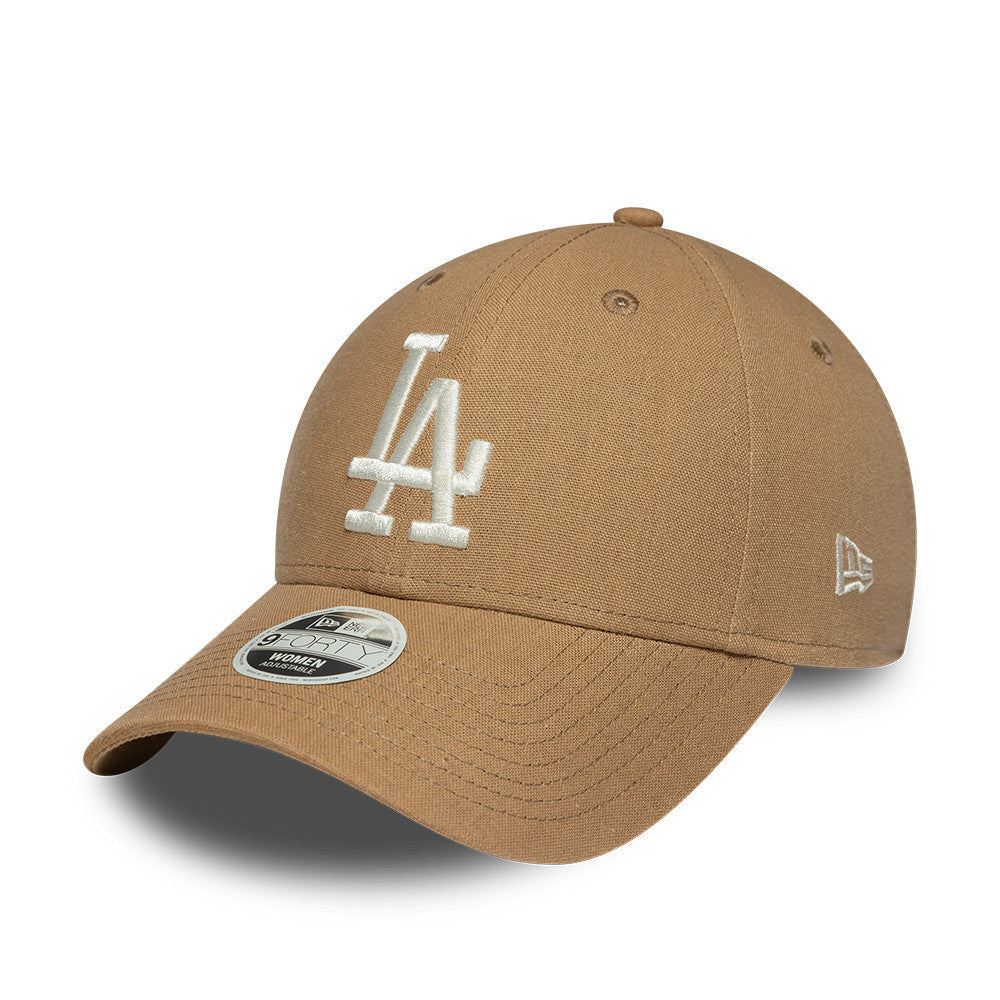 Los Angeles Dodgers Linnen 9Forty Women Strapback Snapback MLB Vintage Snapback Baseball Cap Adjustable Streetwear Hat