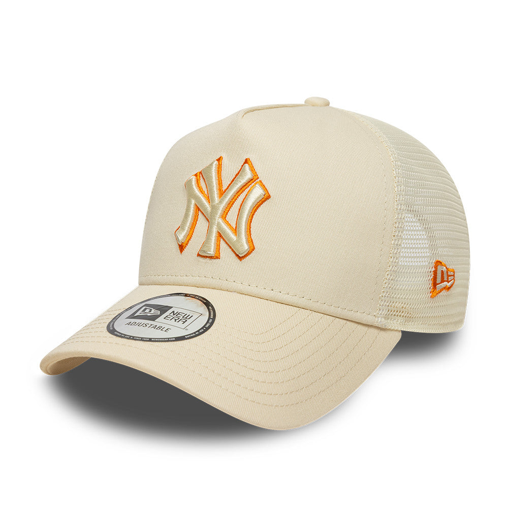 New York Yankees Trucker Snapback MLB Vintage Snapback Baseball Cap Adjustable Streetwear Hat