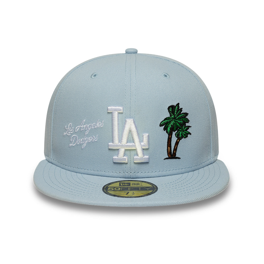 Los Angeles Dodgers City Icon 59Fifty Fitted MLB Vintage Snapback Baseball Cap Adjustable Streetwear Hat