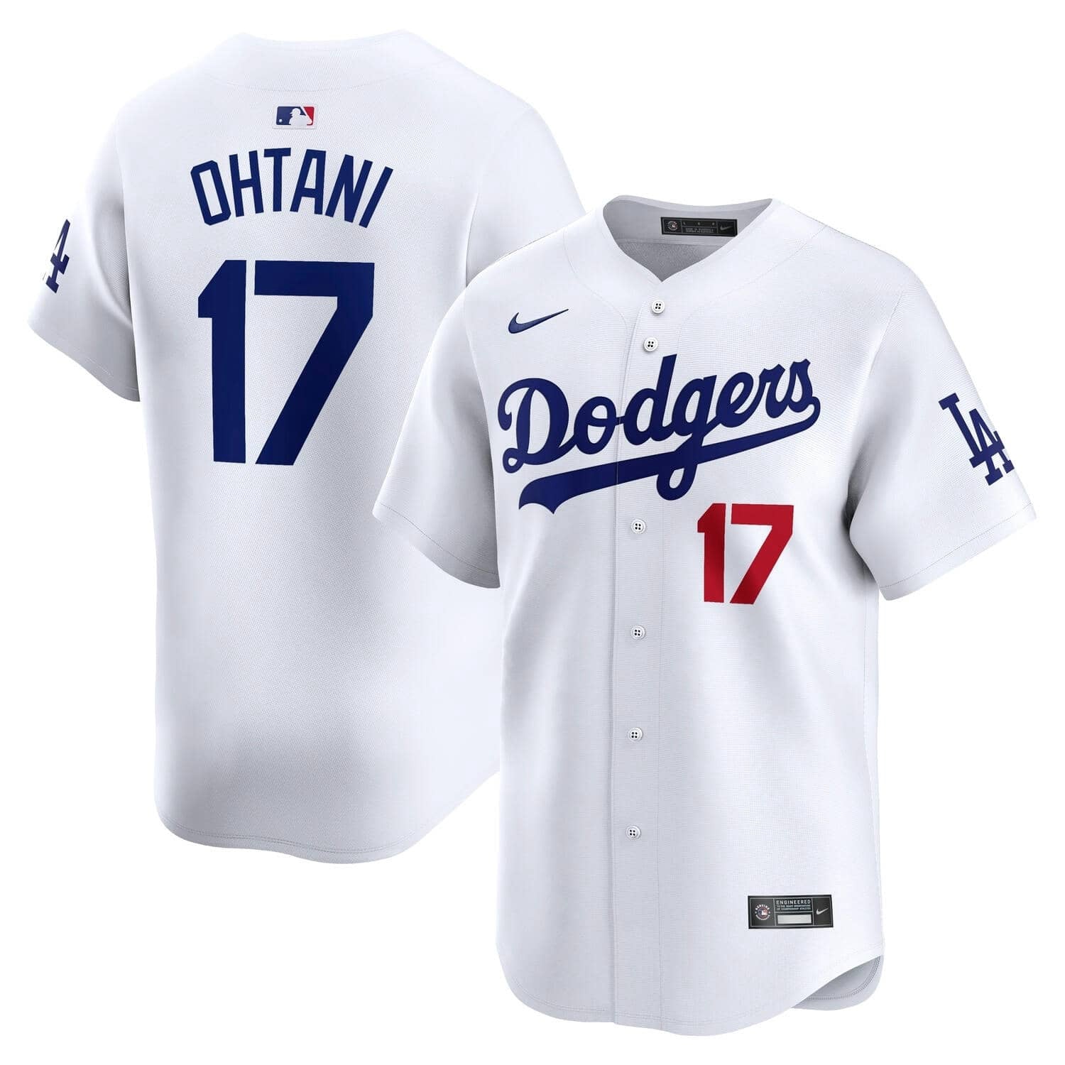 Shohei Ohtani Los Angeles Dodgers Home Limited Jersey Nike MLB Vintage Snapback Baseball Cap Adjustable Streetwear Hat