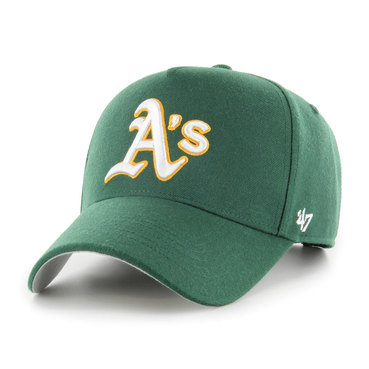 Oakland Athletics ' Mvp Dt Green MLB Vintage Snapback Baseball Cap Adjustable Streetwear Hat