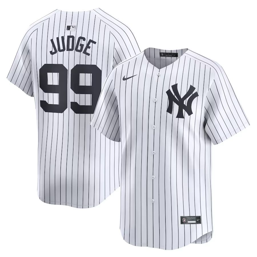 New York Yankees Nike White Aaron Judge 99 Jersey MLB Vintage Snapback Baseball Cap Adjustable Streetwear Hat