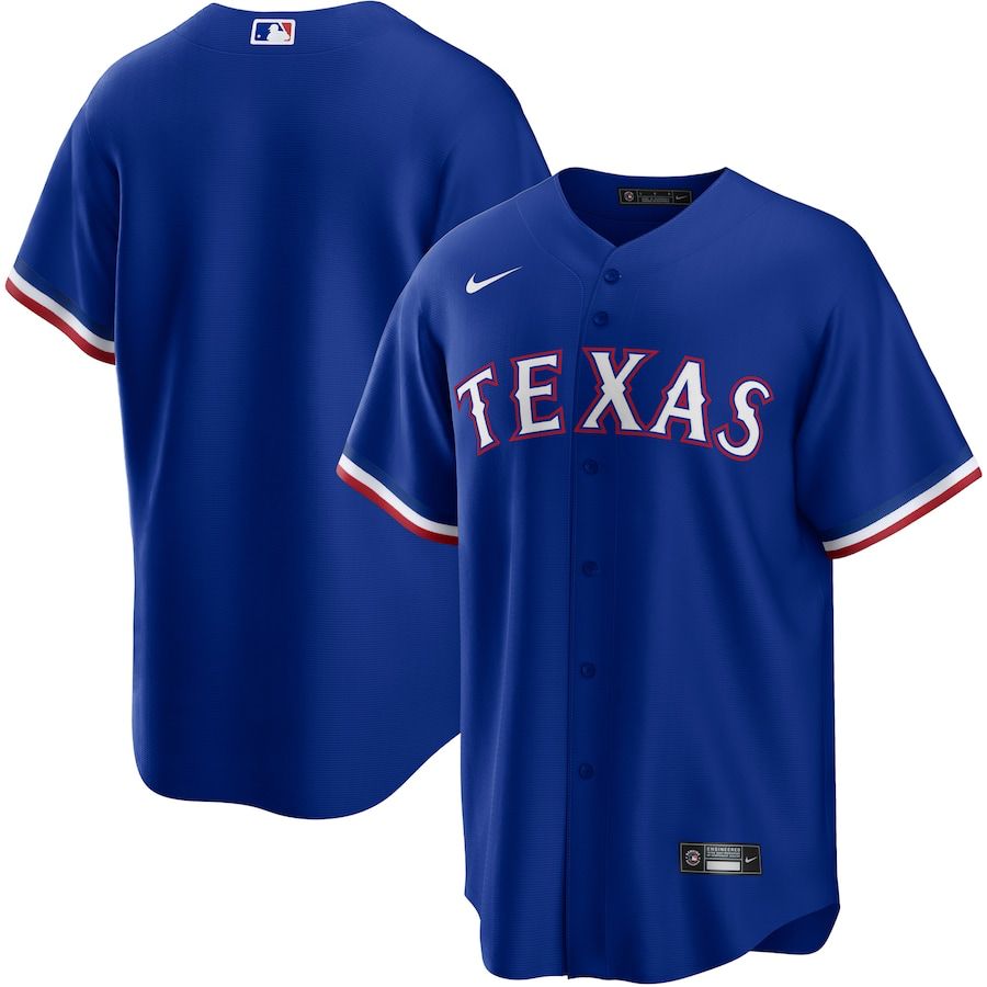 Texas Rangers Nike Blue Jersey MLB Vintage Snapback Baseball Cap Adjustable Streetwear Hat