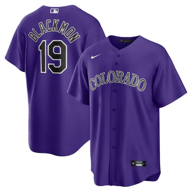 Colorado Rockies Replica Purple Jersey MLB Vintage Snapback Baseball Cap Adjustable Streetwear Hat