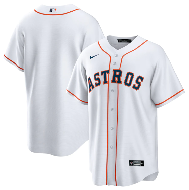 Houston Astros Replica White Jersey MLB Vintage Snapback Baseball Cap Adjustable Streetwear Hat