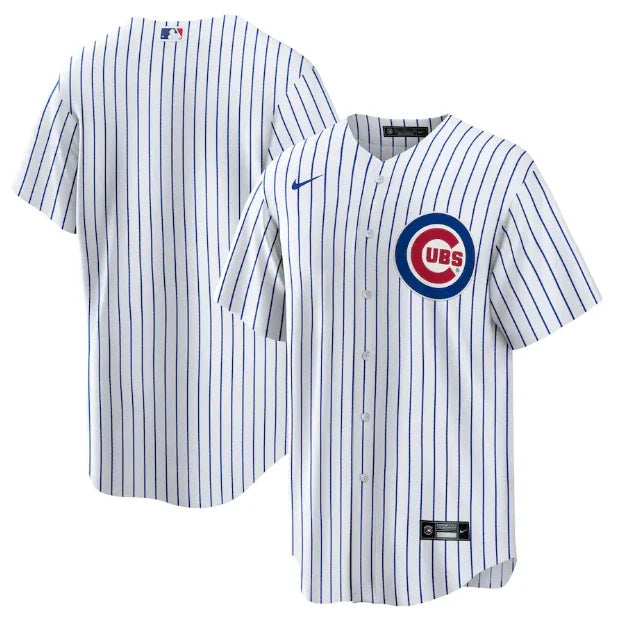 Chicago Cubs Replica White Jersey MLB Vintage Snapback Baseball Cap Adjustable Streetwear Hat