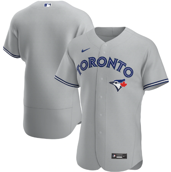 Toronto Blue Jays Authentic Gray Jersey MLB Vintage Snapback Baseball Cap Adjustable Streetwear Hat