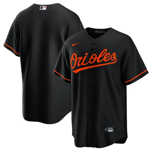Baltimore Orioles Replica Black Jersey MLB Vintage Snapback Baseball Cap Adjustable Streetwear Hat