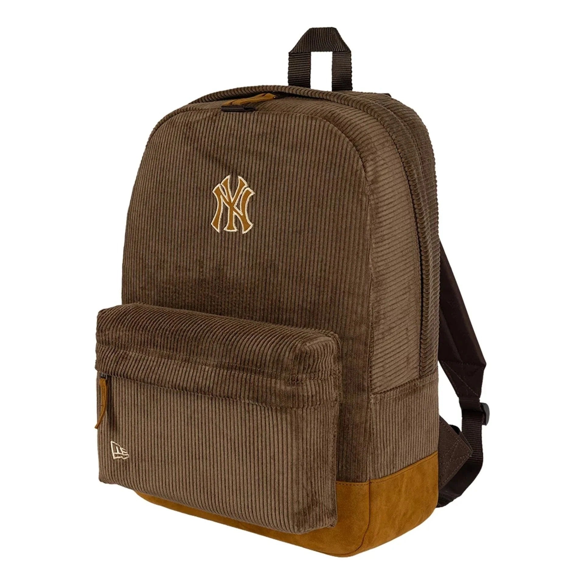 New York Yankees Cord Stadium Backpack Brown MLB Vintage Snapback Baseball Cap Adjustable Streetwear Hat