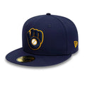 Milwaukee Brewers Ac Perf 59Fifty Fitted MLB Vintage Snapback Baseball Cap Adjustable Streetwear Hat