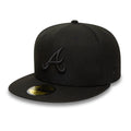 Atlanta Braves League Essential 59Fifty Fitted MLB Vintage Snapback Baseball Cap Adjustable Streetwear Hat