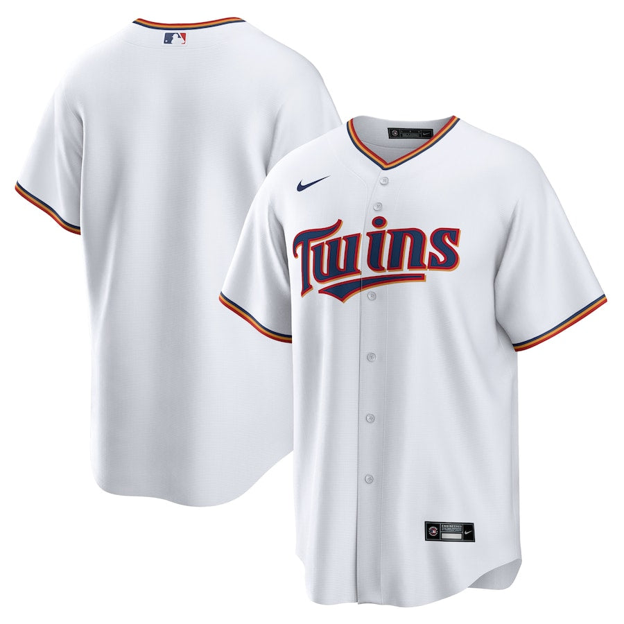 Minnesota Twins Replica White Jersey MLB Vintage Snapback Baseball Cap Adjustable Streetwear Hat