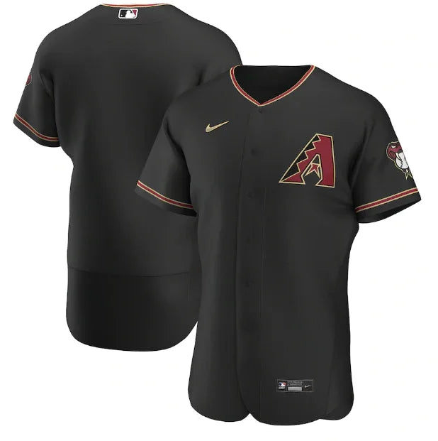 Arizona Diamondbacks Authentic Black Jersey MLB Vintage Snapback Baseball Cap Adjustable Streetwear Hat