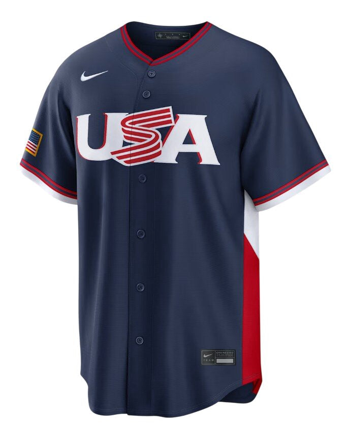 Usa World Baseball Classic Road Stadium Jersey Nike MLB Vintage Snapback Baseball Cap Adjustable Streetwear Hat
