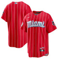 Miami Marlins Nike Red Jersey MLB Vintage Snapback Baseball Cap Adjustable Streetwear Hat